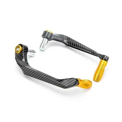 Afbeelding van Protezione manubrio per moto freno universale da 7/8 pollici in lega di alluminio(oro)