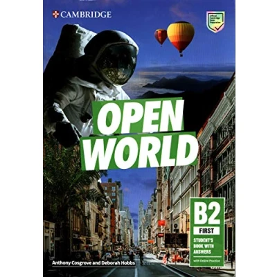 Afbeelding van Open World First Student&#039;s Book with Answers Online Practice