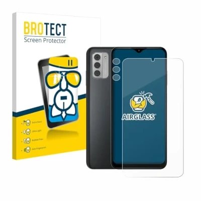 Afbeelding van BROTECT Glas Screen Protector voor Nokia G42 5G (Voor+Camera) Schermbeschermer [9H Hardheid, Beschermglas Folie niet Gehard Glas]