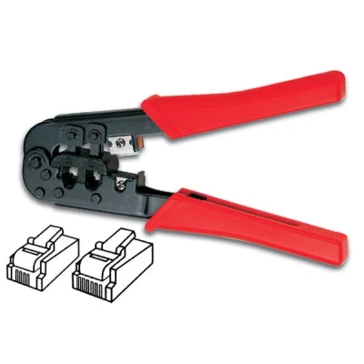 Afbeelding van Krimptang voor 6P6C, 6P4C, 6P2C, 4P4C, 4P2C (RJ11, RJ12)