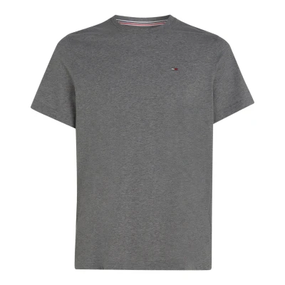 Afbeelding van Tommy Jeans Original TEE Tshirt basic, Heren, Maat: Medium, New charcoal