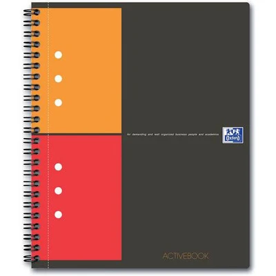 Afbeelding van Oxford INTERNATIONAL activebook, 160 bladzijden, ft A5+, geruit 5 mm stuks
