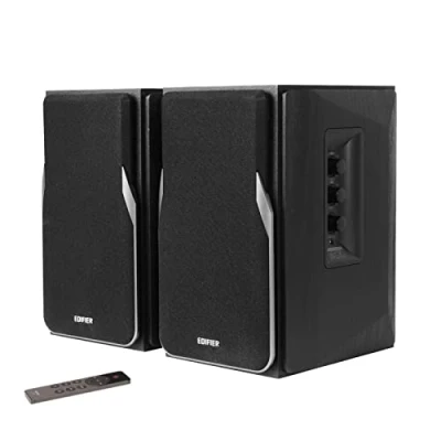 Afbeelding van EDIFIER R1380DB Studio actieve bibliotheekluidspreker, IR afstandsbediening, RCA ingangen, optische en coaxaansluitingen, geïntegreerde versterker, 42 W, Bluetooth 5.1 APTX, zwart