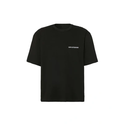 Afbeelding van Copenhagen Studios Tshirt basic, Heren, Maat: Small, Schwarz