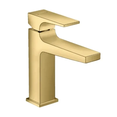 Afbeelding van Hansgrohe wastafelmengkraan 110 metropol 1 greeps gepolijst goud optiek 32507990
