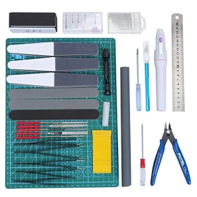 Afbeelding van WiMas 33 stuks Gundam Model Gereedschap Kit, Basic Tools Craft Set Reparatie Fix Hobby Building voor Repareren en Bevestigen