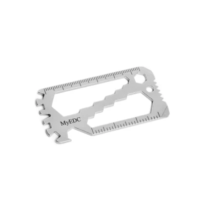 Afbeelding van MyEDC Sleutelhanger Keychain 24 in 1 Multitool gadget met functies Outdoor Survival