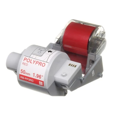 Afbeelding van RBPP3RD BROTHER 50mm RED tape creator ink ribbon 50mmx310m