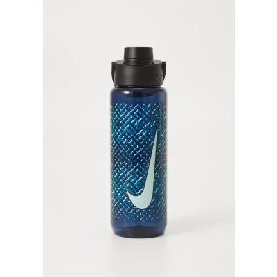 Afbeelding van Nike Performance Renew Recharge CHUG Bottle 24OZ / 709ML Graphic Unisex Bidon, Maat: One Size, Blue void/black/green abyss/mint foam