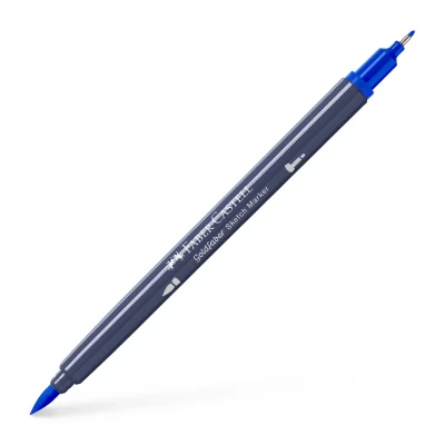 Afbeelding van 5x Sketchmarker Faber Castell Goldfaber 151 helioblue reddish op alcoh