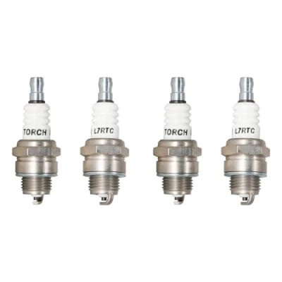 Afbeelding van 4 Stuks TORCH L7RTC Bougie voor Champion 859/RCJ7Y 863/RCJ8Y 852/RCJ6Y 853/CJ7Y 848/CJ8Y 858/CJ6Y, NGK 6703/BPMR7A BPM7A BPMR6A, BOSCH WSR5F 7547/WSR6F, DENSO stk 6043 W22MPR U
