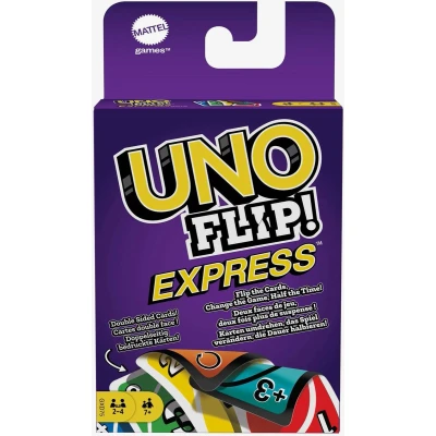 Afbeelding van UNO Flip Express double sided cards change the game dubbelzijdige kaarten Mattel