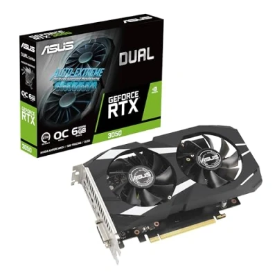 Afbeelding van ASUS GeForce RTX 3050 LP BRK OC Edition 6GB GDDR6 (IP5X stofbestendigheid, dubbele kogellagers, roestvrijstalen beugel, PCIe 4.0, DLSS 3, HDMI 2.1, DisplayPort 1.4a, DVI D en meer)