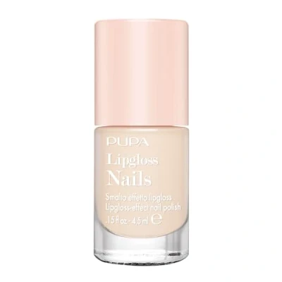 Afbeelding van Pupa Lipgloss Nails Nagellak 007 Ivory Cream 4,5 ml