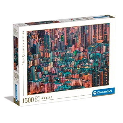 Afbeelding van Clementoni High Quality Collection Puzzel 1500 Stukjes The Hive, Hong Kong Voor Volwassenen