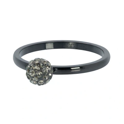Afbeelding van iXXXi Ball fill clear crystal Vulring 2mm Black maat 17
