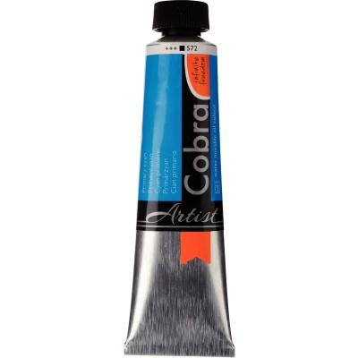 Afbeelding van Olieverf #572 Primaircyaan Cobra Artitst 40ml