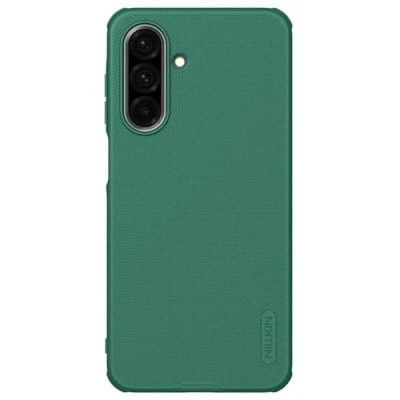 Afbeelding van Nillkin Frosted Shield Hoesje Geschikt voor Samsung Galaxy A26 Compatibel met MagSafe / Qi2 Back Cover Magneet Groen
