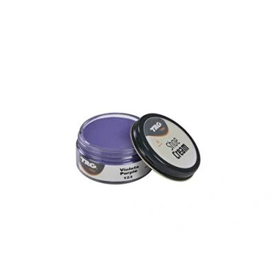 Afbeelding van TRG schoencrème met bijenwas purple 50 ml