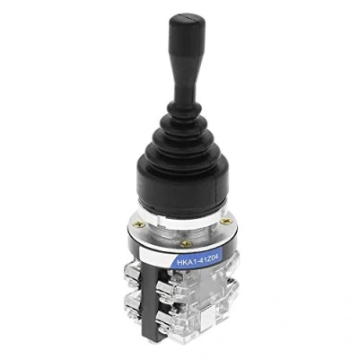 Afbeelding van Momentary Joystick Swtich, 4 Positie 4NO Switch Joystickschakelaar voor Industriële Besturing van AC 50Hz en DC circuits, schakelaars