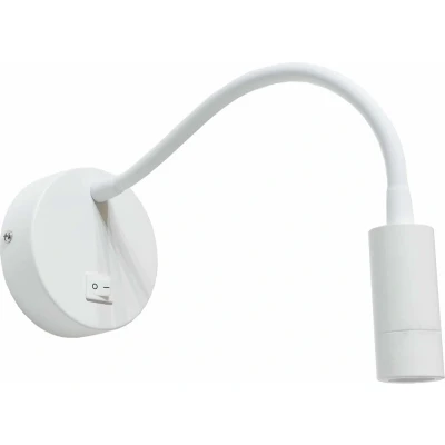 Afbeelding van Artdelight wandlamp Flex 1 lichts 30 x10 cm wit