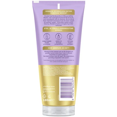 Afbeelding van 2+3 gratis: Andrelon WOW Masker Perfecte Krul 180 ml