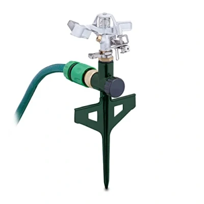 Afbeelding van Relaxdays tuinsproeier pulserend sproeier tuin gazonsproeier grassproeier