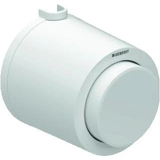 Afbeelding van Geberit opbouwdrukker type01 pneumatisch grote spoeling alpien wit 116 046 11 1