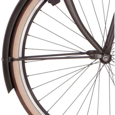 Afbeelding van Cortina Spatbordstang voor 28 E U4 black gold matt
