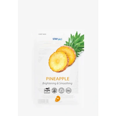 Afbeelding van STAY WELL Vegan Sheet MASK Masker, Maat: 20 g, Pineapple