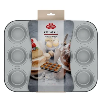 Afbeelding van Bakvorm 12 muffins 27 x 35 cm