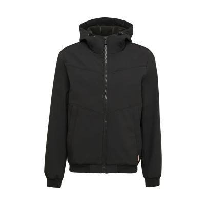 Afbeelding van QS Sweater met rits, Heren, Maat: Small, Schwarz