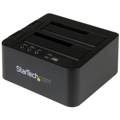 Afbeelding van StarTech.com USB 3.1 (10Gbps) Standalone Duplicator Dock voor 2.5 &amp; 3.5 SATA SSD/HDD schijven