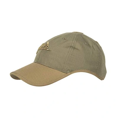 Afbeelding van Helikon Tex Heren Logo Cap Polycotton Ripstop Camogrom/Coyote A