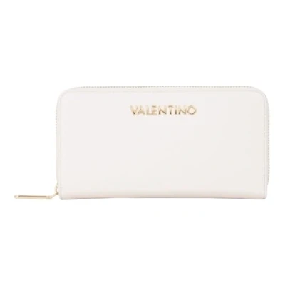 Afbeelding van VALENTINO Portemonnee Sunshine Re Zip Around Wallet Ecru Beige