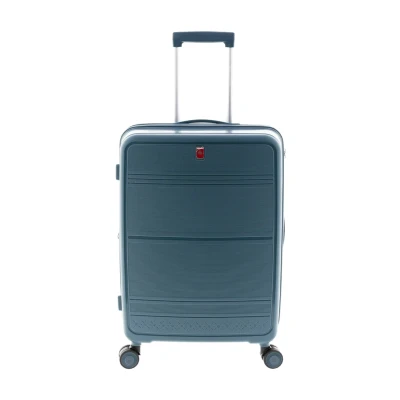 Afbeelding van Gladiator Saona Middelgrote Koffer 65 cm 70/80 liter Expandable TSA slot Blauw