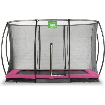 Afbeelding van EXIT inground trampoline 214x305cm Silhouette (roze)