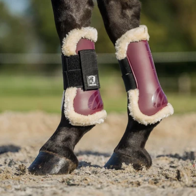 Afbeelding van Horka Beenbeschermers Bont Bordeaux S