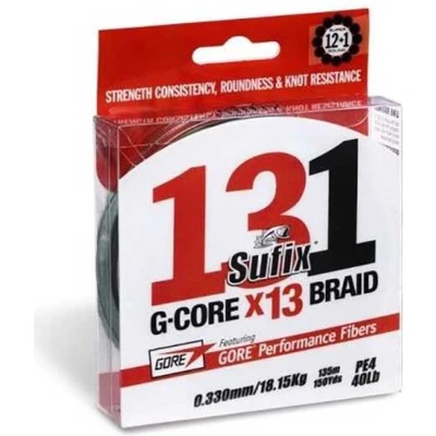 Afbeelding van Sufix 131 Braid Chartreux 0.165mm/9.1kg Gevlochten lijn (150m)