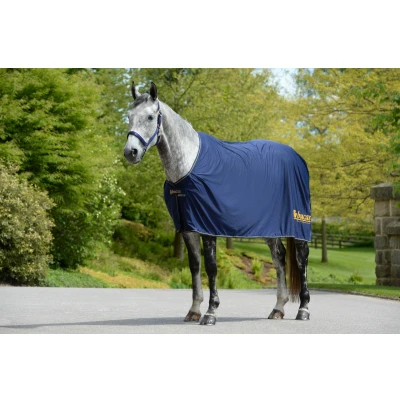 Afbeelding van Bucas Prize Cooler Promo Deken 206 Navy Zilver