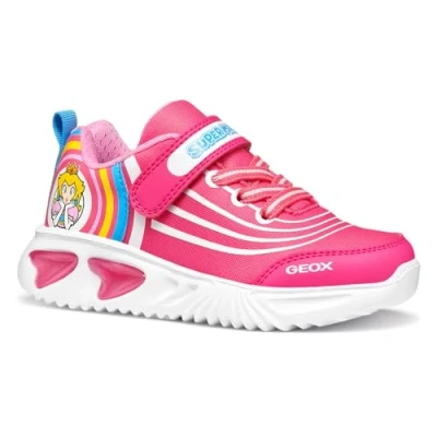 Afbeelding van Geox J ASSISTER Girl C Basketbal, Fuchsia, 37 EU, EU