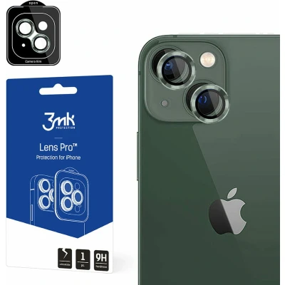 Afbeelding van Apple iPhone 15 3mk Lens Protection Pro Alphine green