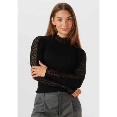 Afbeelding van Rosemunde Beatha Longsleeve, Dames, Maat: XS, Black