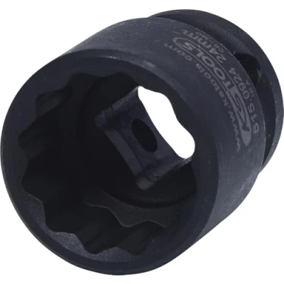 Afbeelding van KS Tools 515.0924 1/2&quot; Dopsleutel, twaalfkant, kracht, kort, 24mm