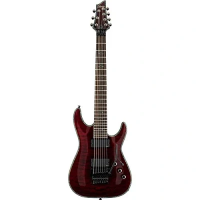 Afbeelding van Schecter Hellraiser C 7 FR Black Cherry Elektrische gitaar