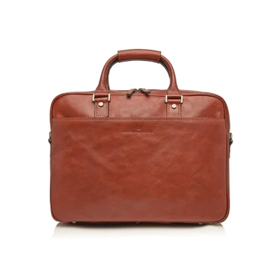 Afbeelding van Castelijn &amp; Beerens Verona Business Laptoptas 15.6&quot; licht bruin