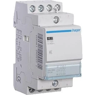 Afbeelding van Hager magneetschakelaar 25a 4 maak s 12vdc esl425sdc