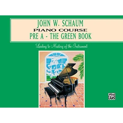 Afbeelding van John w. schaum: piano course: pre a the green book