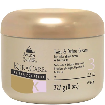 Afbeelding van KeraCare Natural Textures Twist And Define Cream 227 gr