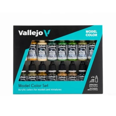 Afbeelding van Vallejo 070109 Kleurenset, geallieerde kleuren, WWII, 16 x 17 ml, ml (verpakking van stuks)